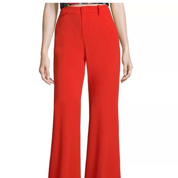 Alice and olivia red pants Clearance